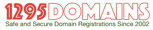 1295 Domains — Safe and Secure Domain Registrations Since 2002